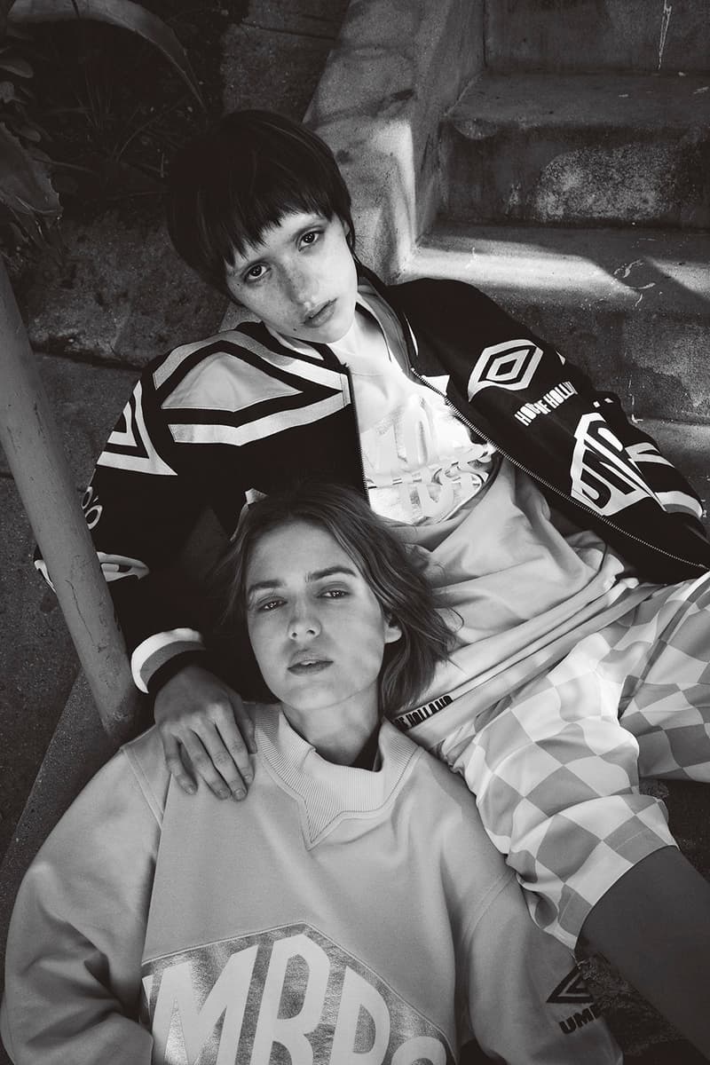 古き良き90年代のスポーツシーンにオマージュを捧げる House of Holland x Umbro 2017年秋冬コレクション マンチェスターにルーツを持つ両者が英国の伝統を色濃く反映させたコラボレーションワークをお披露目