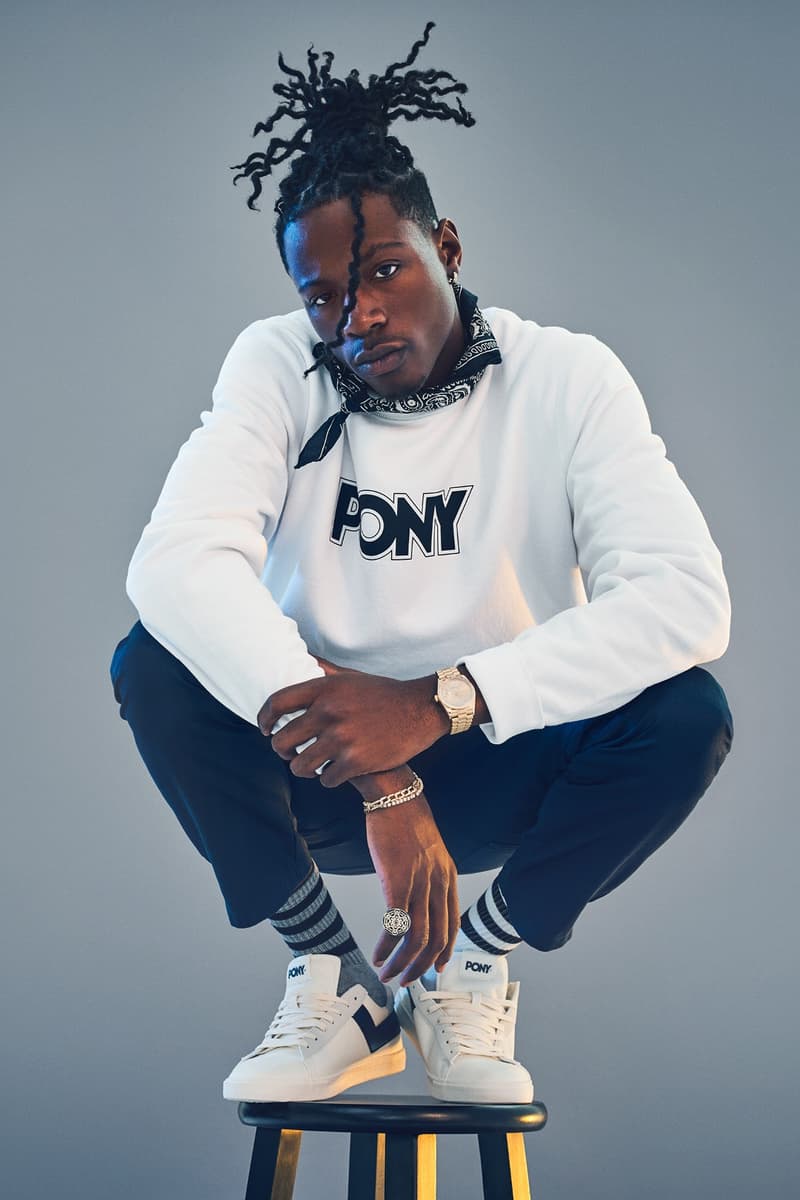 Joey Bada$$ がニューヨークの街を讃える PONY の最新コレクションのモデルに