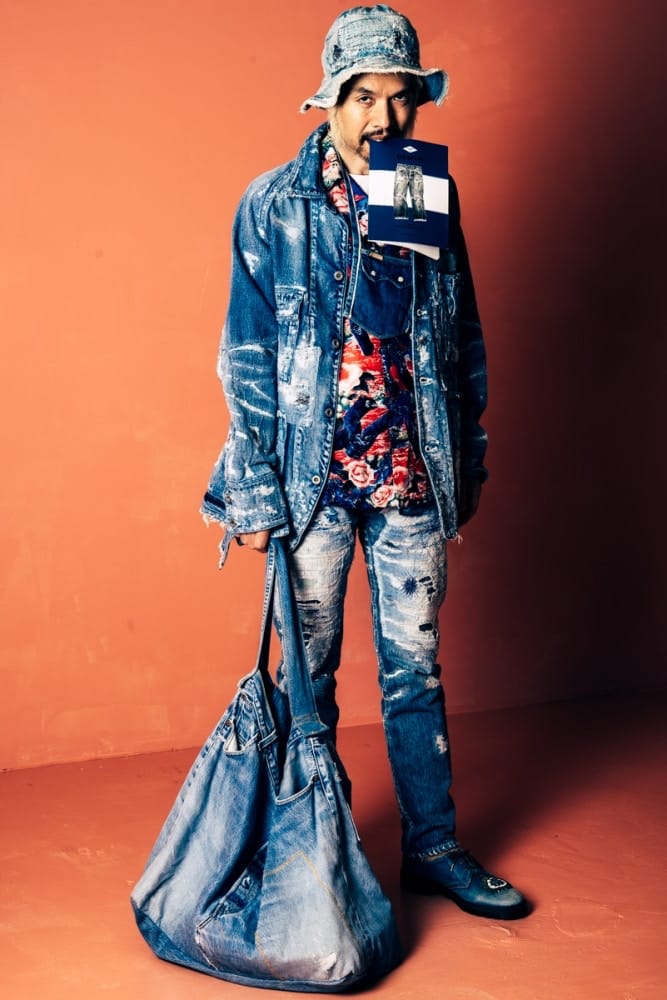 KAPITAL KOUNTRY remake リメイク レーヨンシルク アロハシャツ オルテガ L ベージュ オレンジ キャピタルカントリー 5-0902S 269324