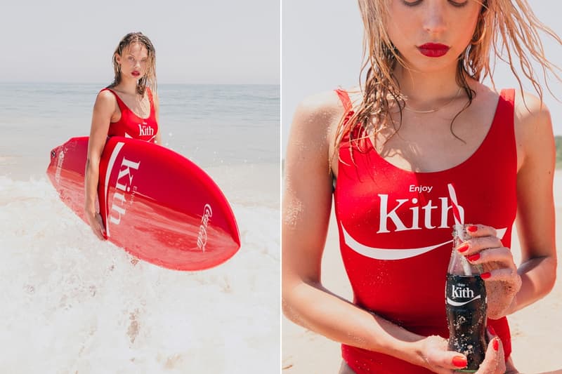 KITH x Coca-Cola のコラボコレクションより最新メンズ/ウィメンズのルックが公開 collaboration latest new lookbook mens womens