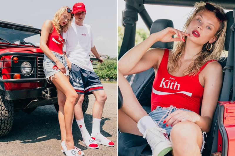 KITH x Coca-Cola のコラボコレクションより最新メンズ/ウィメンズのルックが公開 collaboration latest new lookbook mens womens
