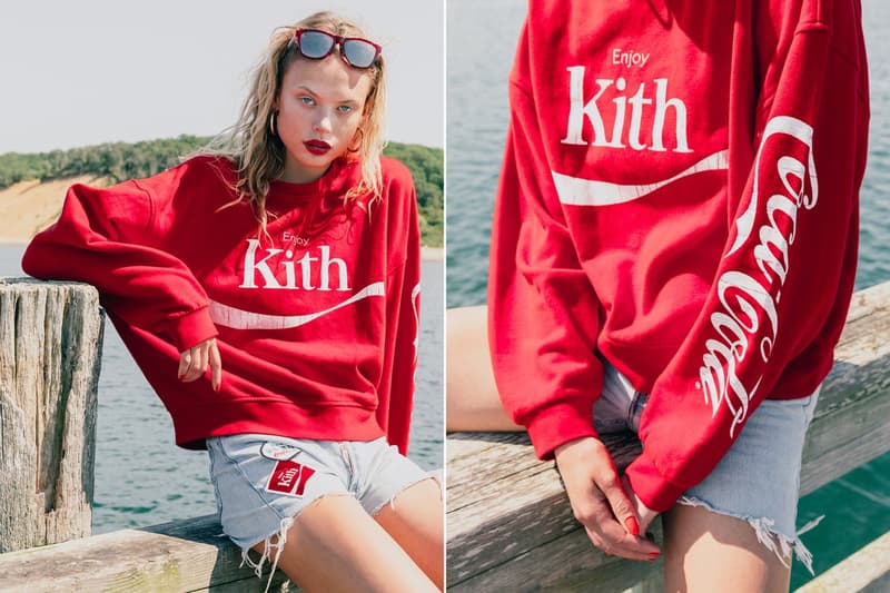 KITH x Coca-Cola のコラボコレクションより最新メンズ/ウィメンズのルックが公開 collaboration latest new lookbook mens womens