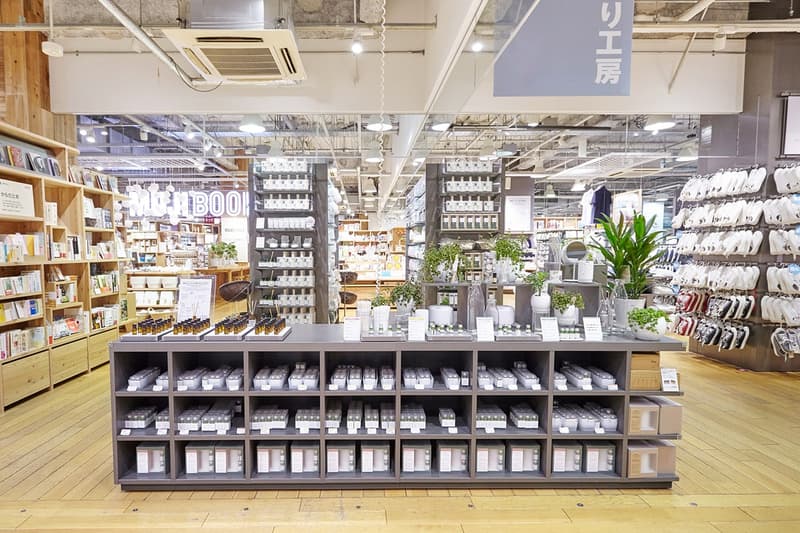 世界旗艦店 無印良品 有楽町  リニューアルオープン フラッグシップ　青果 インテリア