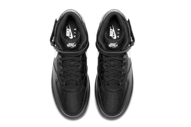 Nike Air Force 1 Mid から重量感のある新色 “Black/Sail” が登場 ブラック/ホワイトの間違いない逸足