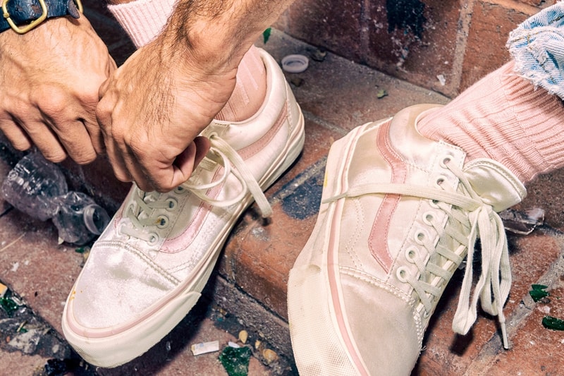 Vans  Opening Ceremony 別注　リュクス　サテンコレクション スニーカー old skool