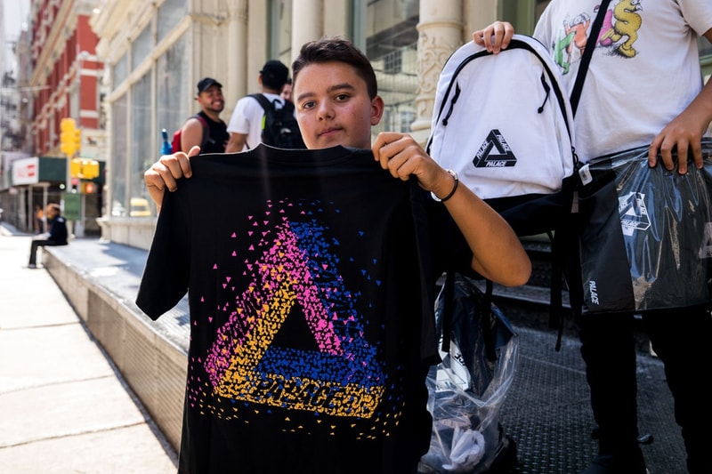Palace 2017年秋コレクションに沸くニューヨークキッズたちの様子をレポート