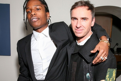 Raf Simons がオフィシャルサイトに A$AP Rocky の “RAF” の MV を使用