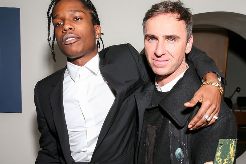 Raf Simons がオフィシャルサイトに A$AP Rocky の “RAF” の MV を使用 music video official website
