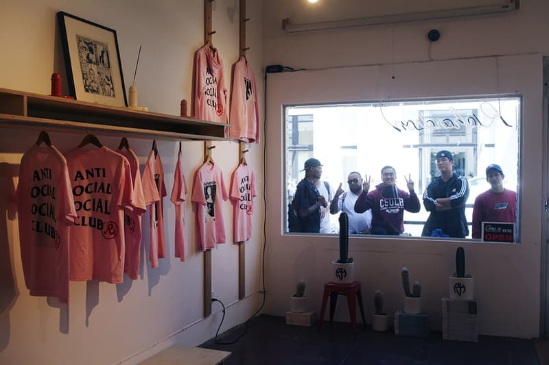 LA での Richardson x Anti Social Social Club のポップアップローンチの写真が到着 ロサンゼルス ロチャードソン ASSC