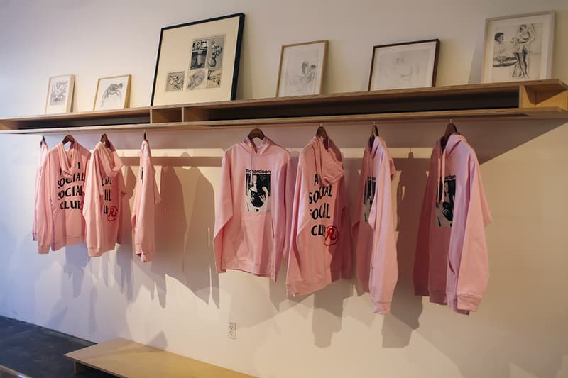 LA での Richardson x Anti Social Social Club のポップアップローンチの写真が到着 ロサンゼルス ロチャードソン ASSC