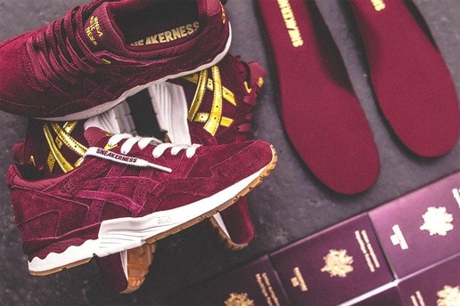 パスポートにインスパイアされた SNEAKERNESS x ASICS のコラボ GEL-LYTE V “Passport”