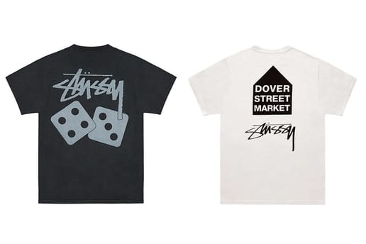 Dover Street Market にて再販される STÜSSY のアーカイブTシャツコレクションをチェック