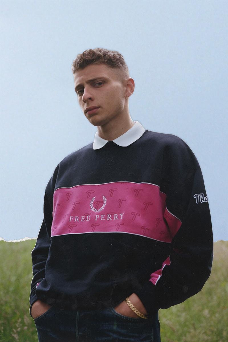 Thames London x Fred Perry コラボレーションルックブック第一弾 ブロンディ・マッコイが英国を象徴するポロシャツを独自の感覚でデザイン