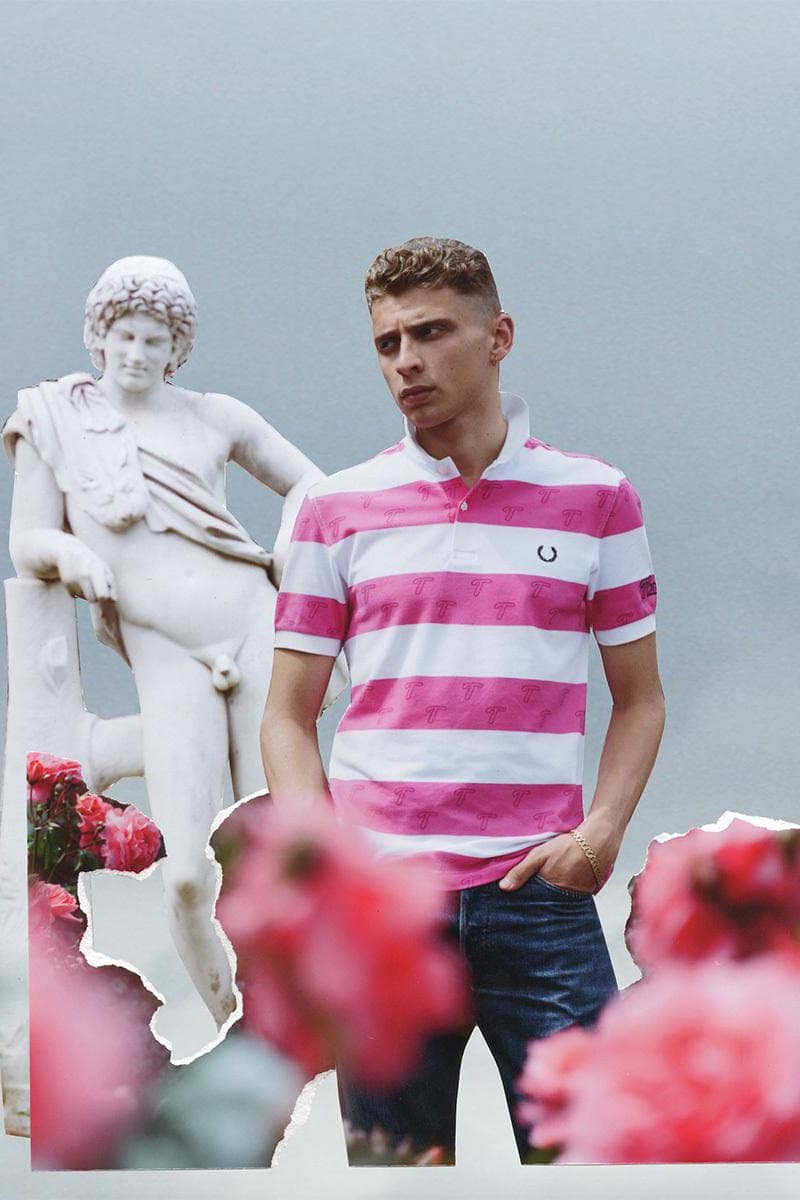 Thames London x Fred Perry コラボレーションルックブック第一弾 ブロンディ・マッコイが英国を象徴するポロシャツを独自の感覚でデザイン