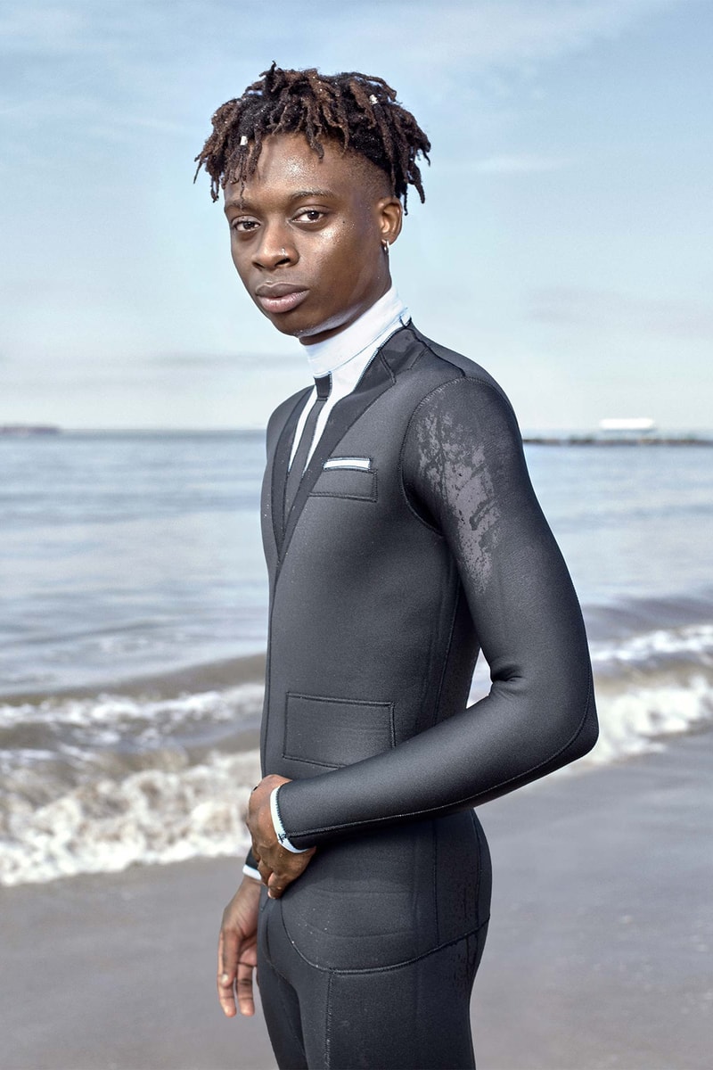 Thom Browne よりスーツプリントが施されたウェットスーツが遂に登場 トム ブラウン トム・ブラウン