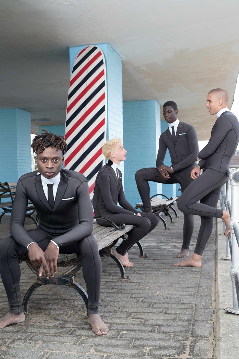 Thom Browne よりスーツプリントが施されたウェットスーツが遂に登場 トム ブラウン トム・ブラウン