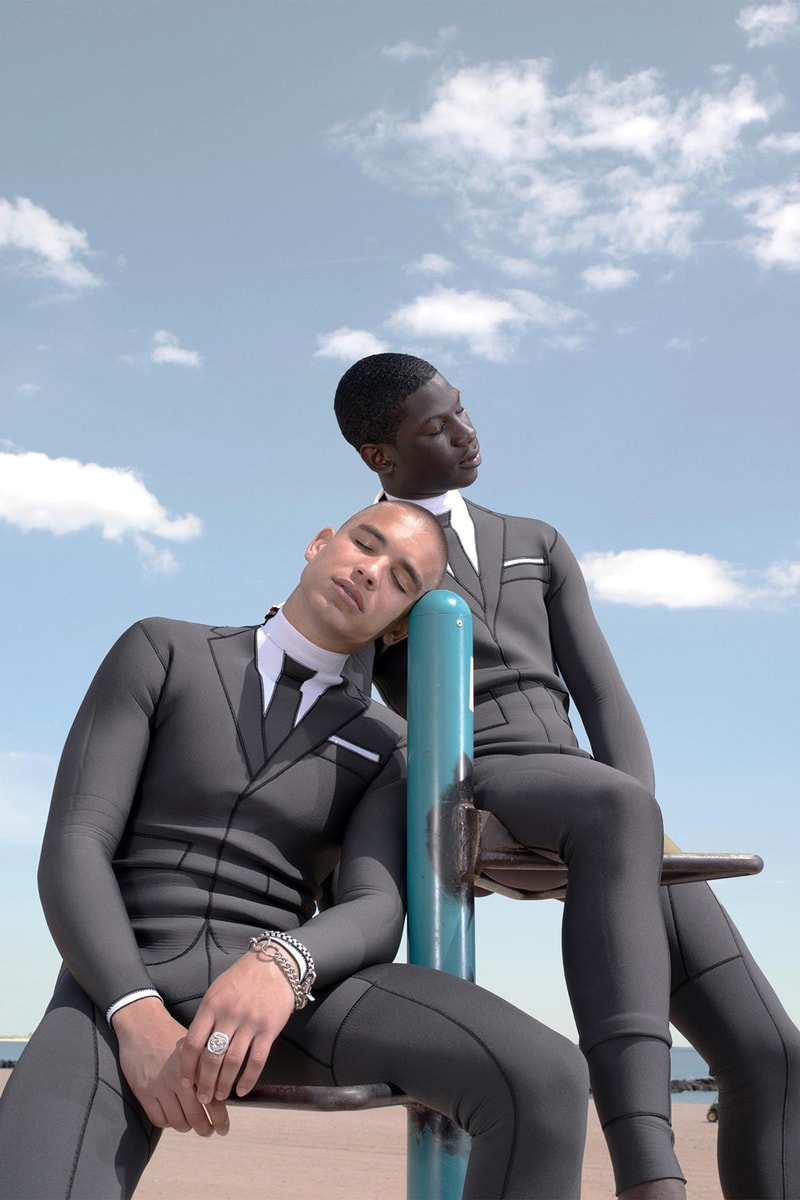 Thom Browne よりスーツプリントが施されたウェットスーツが遂に登場 トム ブラウン トム・ブラウン