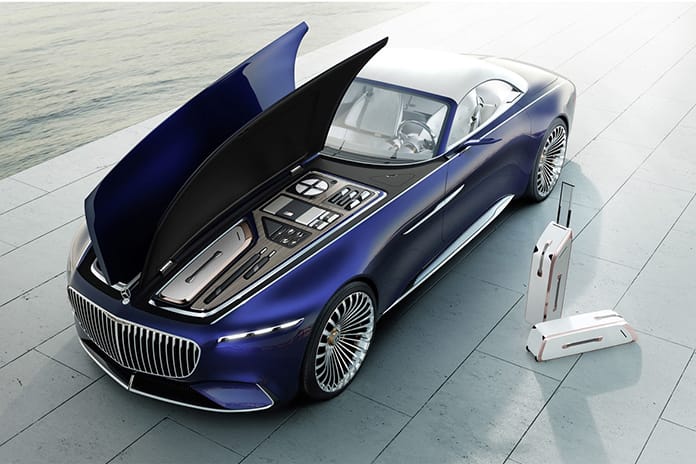 近未来型高級クーペ Vision Mercedes-Maybach 6 カブリオレエディション