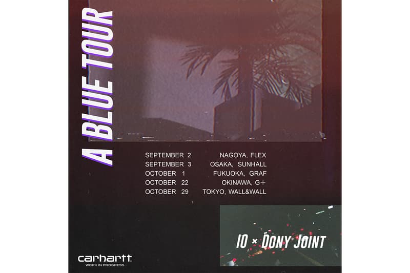 KADYTOWN の IO ＆ DONY JOINT が全国5都市をまわるジョイントツアーが開催決定