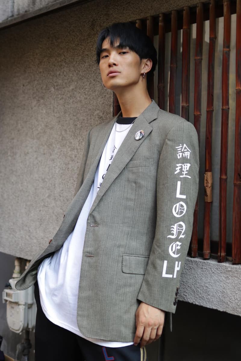 日本発新鋭レーベル LONELY/論理 より2017年秋冬ルックブックが登場