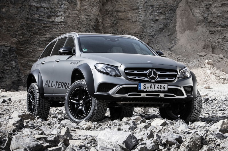 Mercedes-Benz がオフロード用ラグジュアリーワゴン E-Class All Terrain 4x4² を発表  最低地上高を標準モデルの約3倍となる420mmまで引き上げることに成功した「Mercedes」の技術的実験車両がベールを脱ぐ