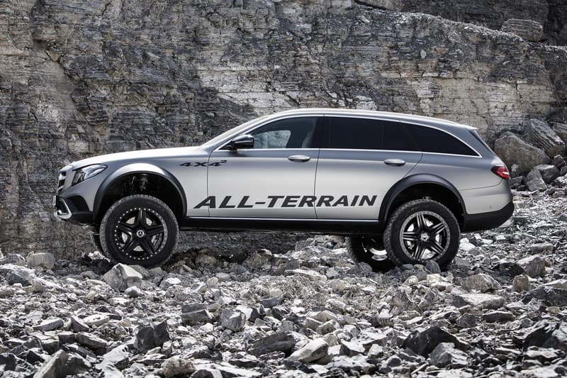 Mercedes-Benz がオフロード用ラグジュアリーワゴン E-Class All Terrain 4x4² を発表  最低地上高を標準モデルの約3倍となる420mmまで引き上げることに成功した「Mercedes」の技術的実験車両がベールを脱ぐ