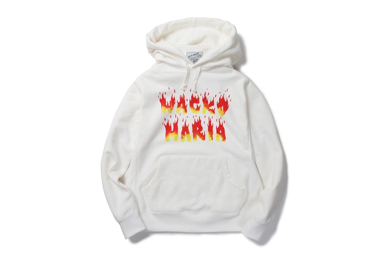 PARADISE TOKYO の二周年を記念する WACKO MARIA x Neckface コラボコレクション 旗艦店で開催されるNeckfaceの個展初日は本人も来店するアニバーサリーイベントを開催 シャツ フーディ スカジャン 花火 ネックフェイス