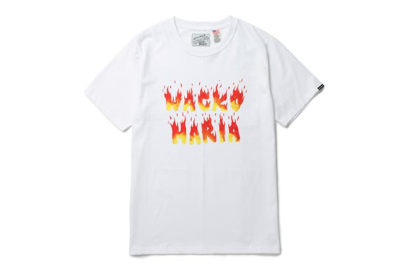 PARADISE TOKYO の二周年を記念する WACKO MARIA x Neckface コラボコレクション 旗艦店で開催されるNeckfaceの個展初日は本人も来店するアニバーサリーイベントを開催 シャツ フーディ スカジャン 花火 ネックフェイス