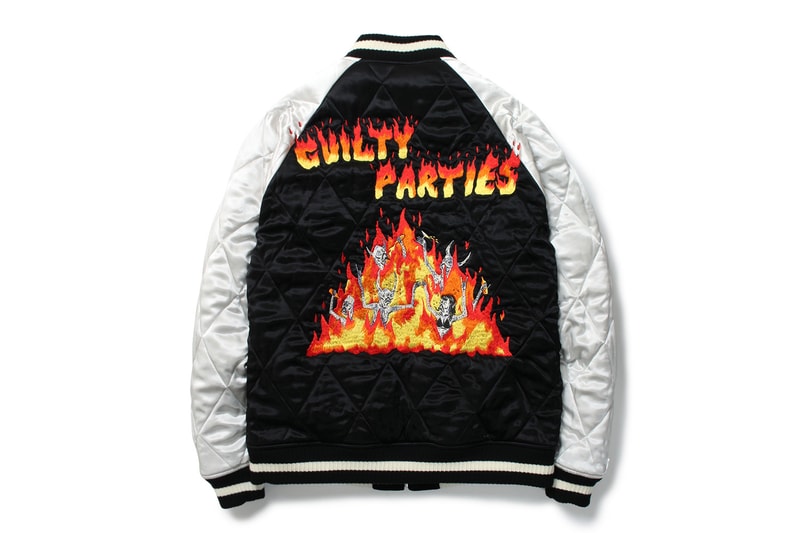 PARADISE TOKYO の二周年を記念する WACKO MARIA x Neckface コラボコレクション 旗艦店で開催されるNeckfaceの個展初日は本人も来店するアニバーサリーイベントを開催 シャツ フーディ スカジャン 花火 ネックフェイス