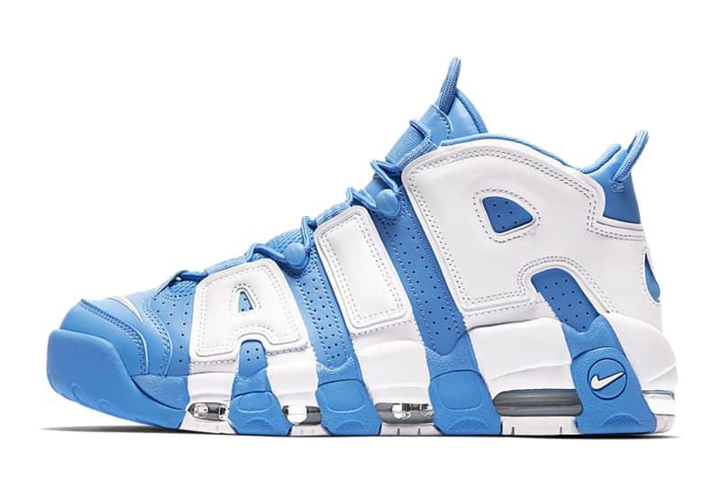 Nike より目を引くブルーカラーの Air More Uptempo ニューモデルが登場 ナイキ
