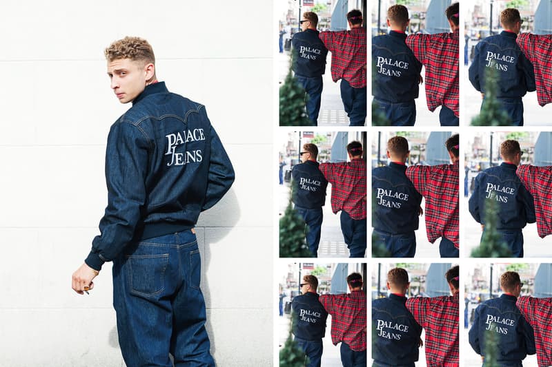 今夏にデビューを果たした〈Palace Jeans〉にも新作が追加され、ローファーも登場 Palace がレトロなアイテムがラインアップする2017年秋のルックブックを公開