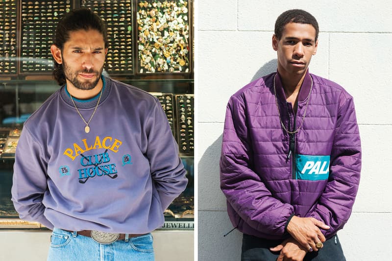 今夏にデビューを果たした〈Palace Jeans〉にも新作が追加され、ローファーも登場  Palace がレトロなアイテムがラインアップする2017年秋のルックブックを公開