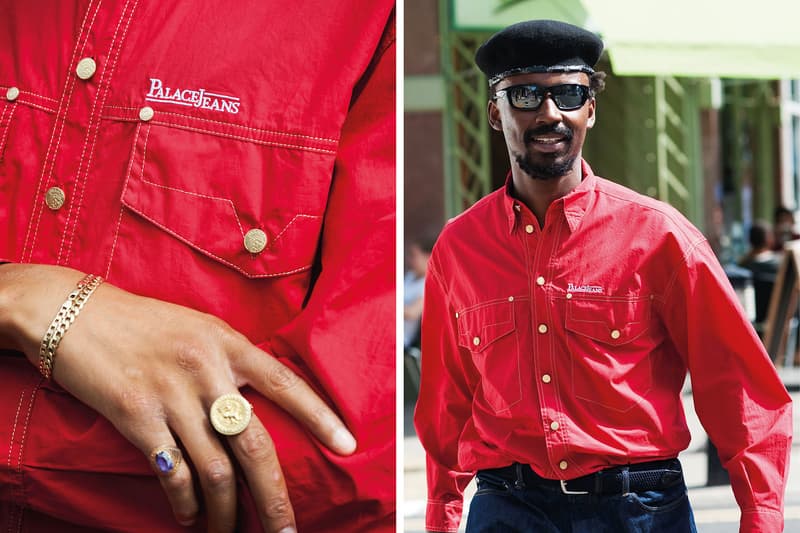 今夏にデビューを果たした〈Palace Jeans〉にも新作が追加され、ローファーも登場  Palace がレトロなアイテムがラインアップする2017年秋のルックブックを公開