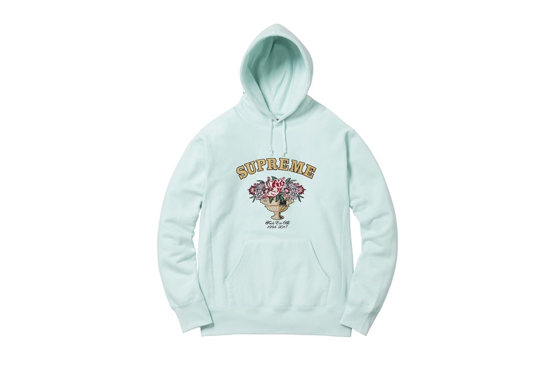 Supreme 2017年秋冬コレクション スウェット　フーディー　フーディ　パーカー　プルオーバー　スウェットシャツ　フリース ボックスロゴ スカーフェイス