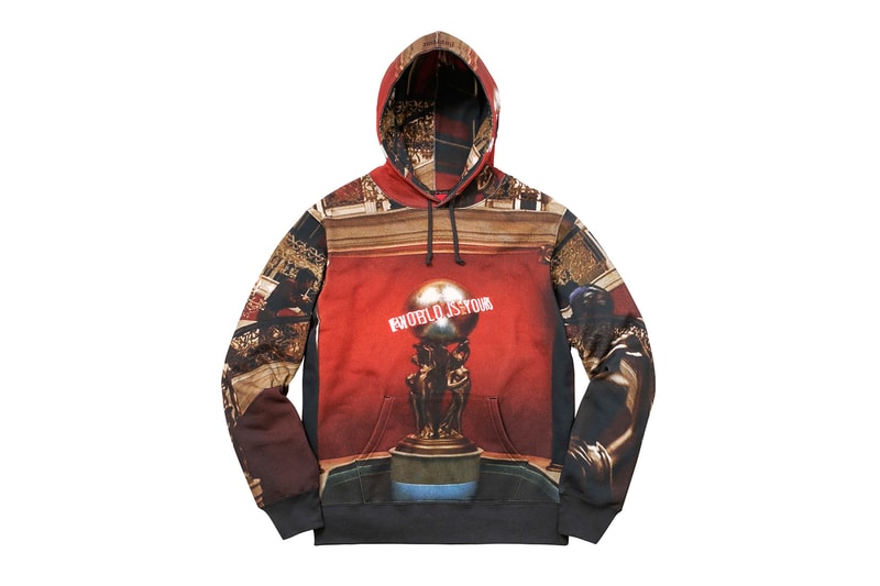 Supreme 2017年秋冬コレクション スウェット　フーディー　フーディ　パーカー　プルオーバー　スウェットシャツ　フリース ボックスロゴ スカーフェイス