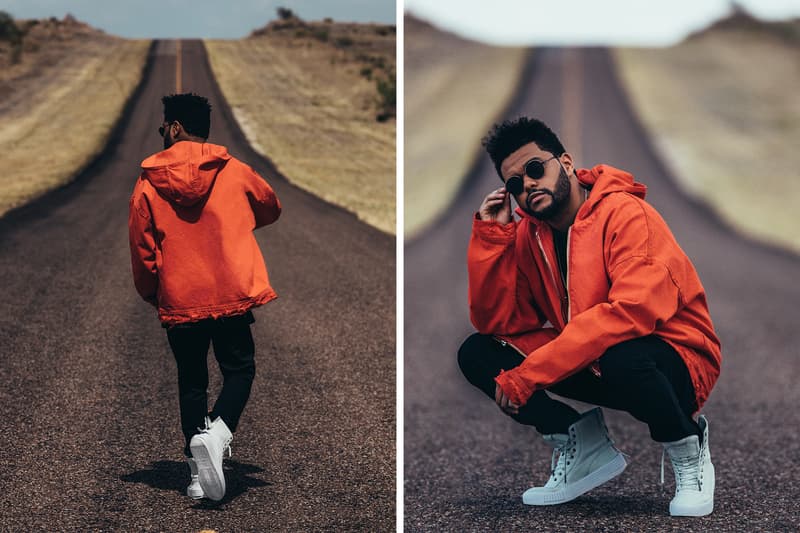 The Weeknd と PUMA によるコラボフットウェアが遂に登場