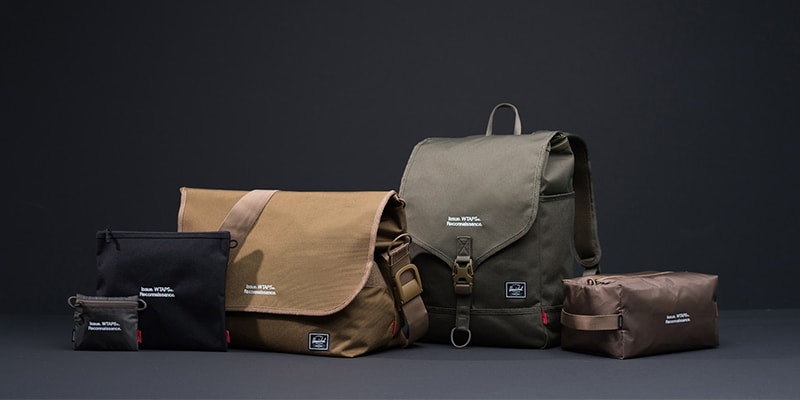 WTAPS が Herschel とのコラボバッグコレクションをリリース  