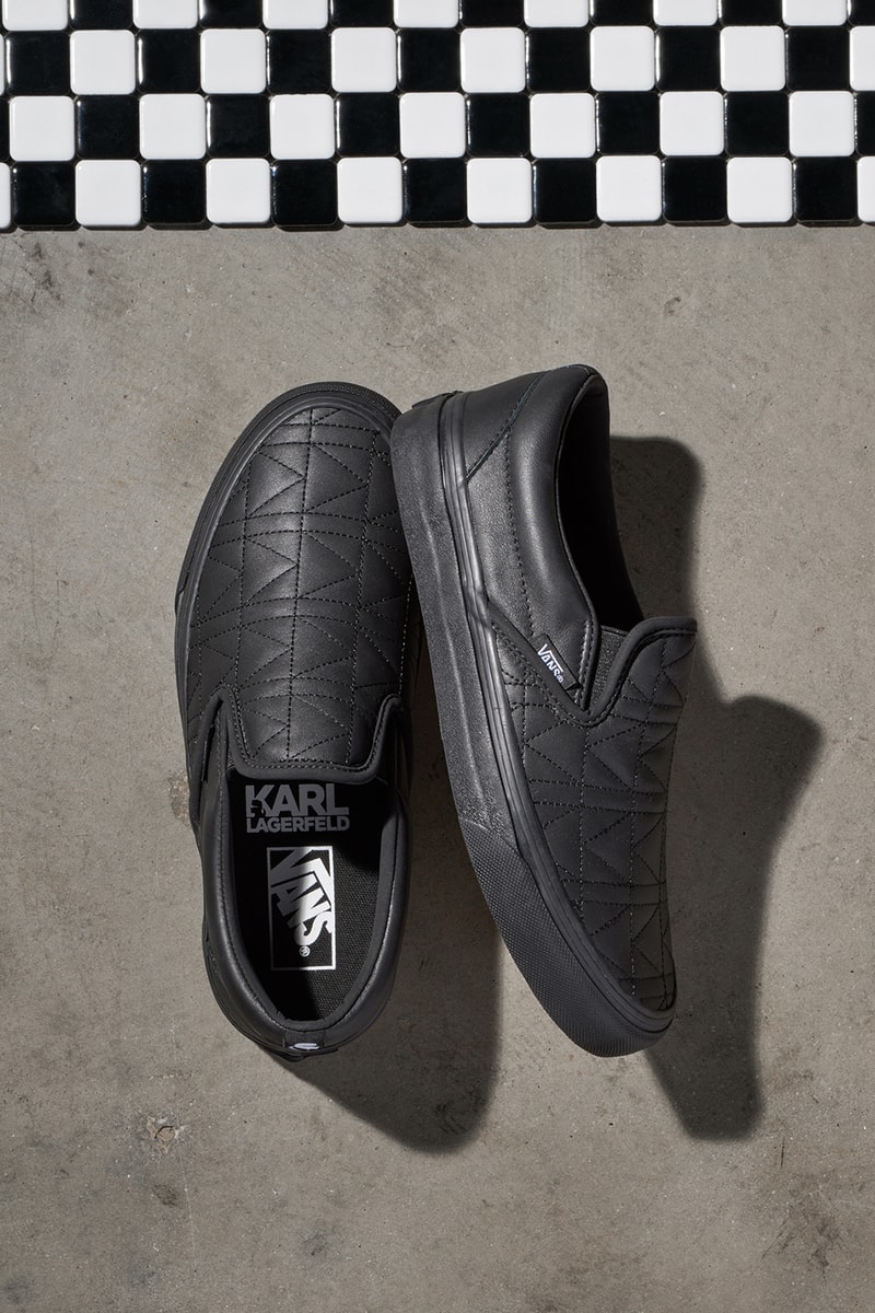 Vans カール・ラガーフェルドによる注目のコラボレーションの全貌が明らかに  ヴァンズ バンズ