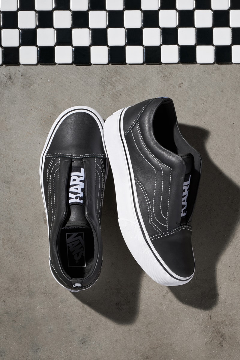 Vans カール・ラガーフェルドによる注目のコラボレーションの全貌が明らかに  ヴァンズ バンズ
