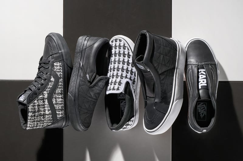 Vans x カール・ラガーフェルドによる注目のコラボレーションの全貌が明らかに