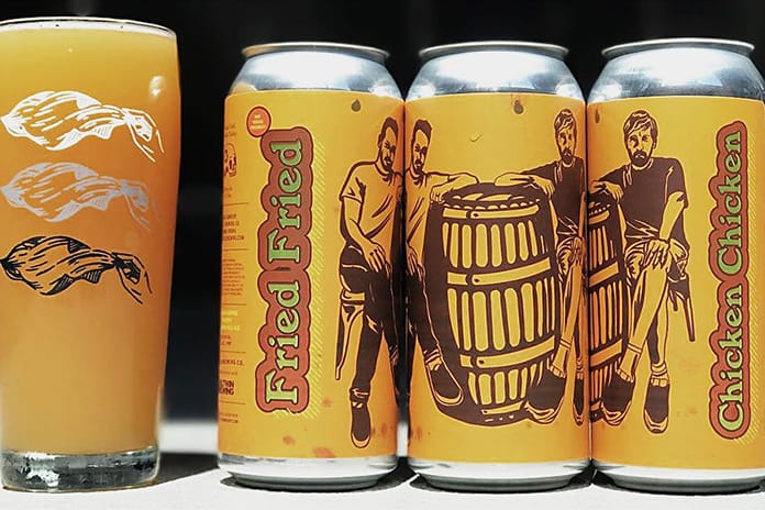 フライドチキンと共に醸造された超斬新なビールが誕生!?