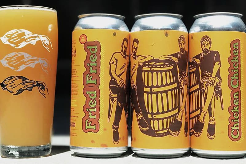 フライドチキンと共に醸造された超斬新なビールが誕生 稀少ホップで香り付けされたビール“Fried Fried Chicken Chicken”はマッシュしたフライドチキンを0.4%含有