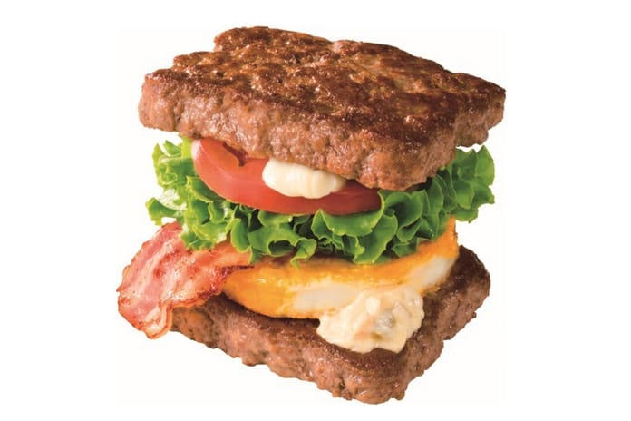 Wendy’s First Kitchen からバンズの代わりにパティを使った低糖質ハンバーガーが登場