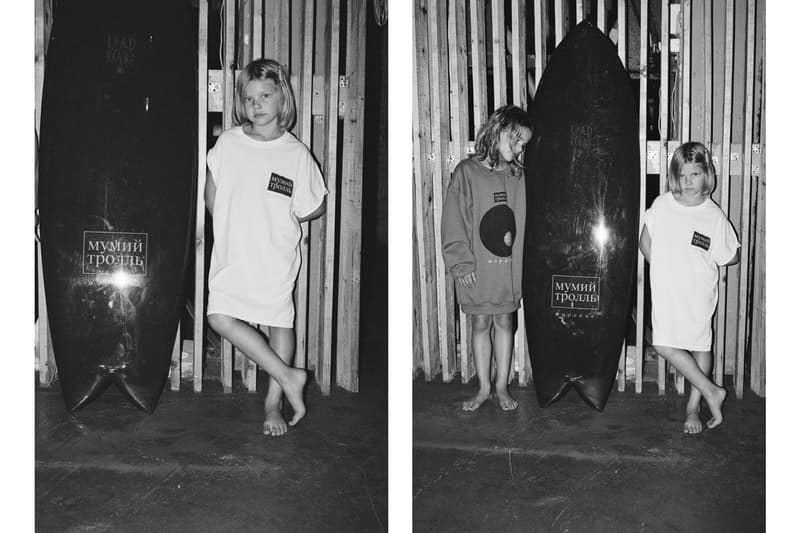 Gosha Rubchinskiy x Mumiy Troll ロシアの人気者たちによる限定コラボ　ドーバーストリートマーケットギンザ