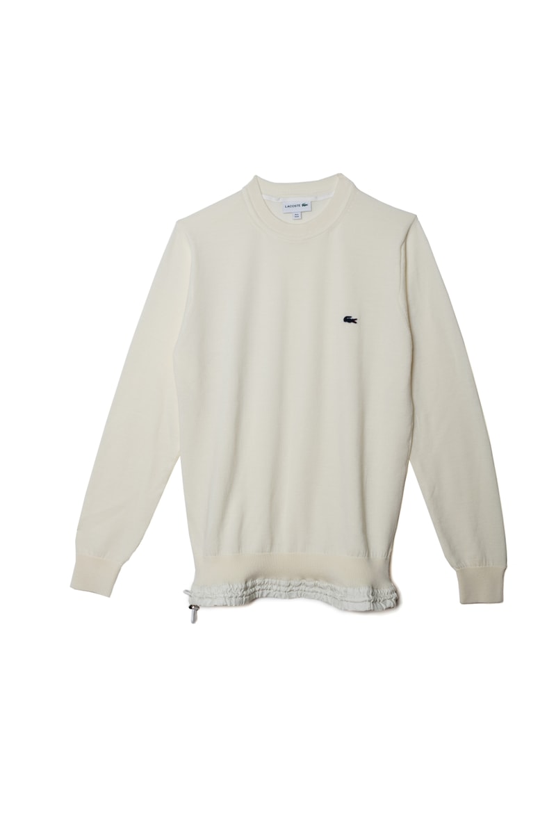 LACOSTE x sacai が初のコラボでクラシックなポロシャツをアップデート ラコステ サカイ