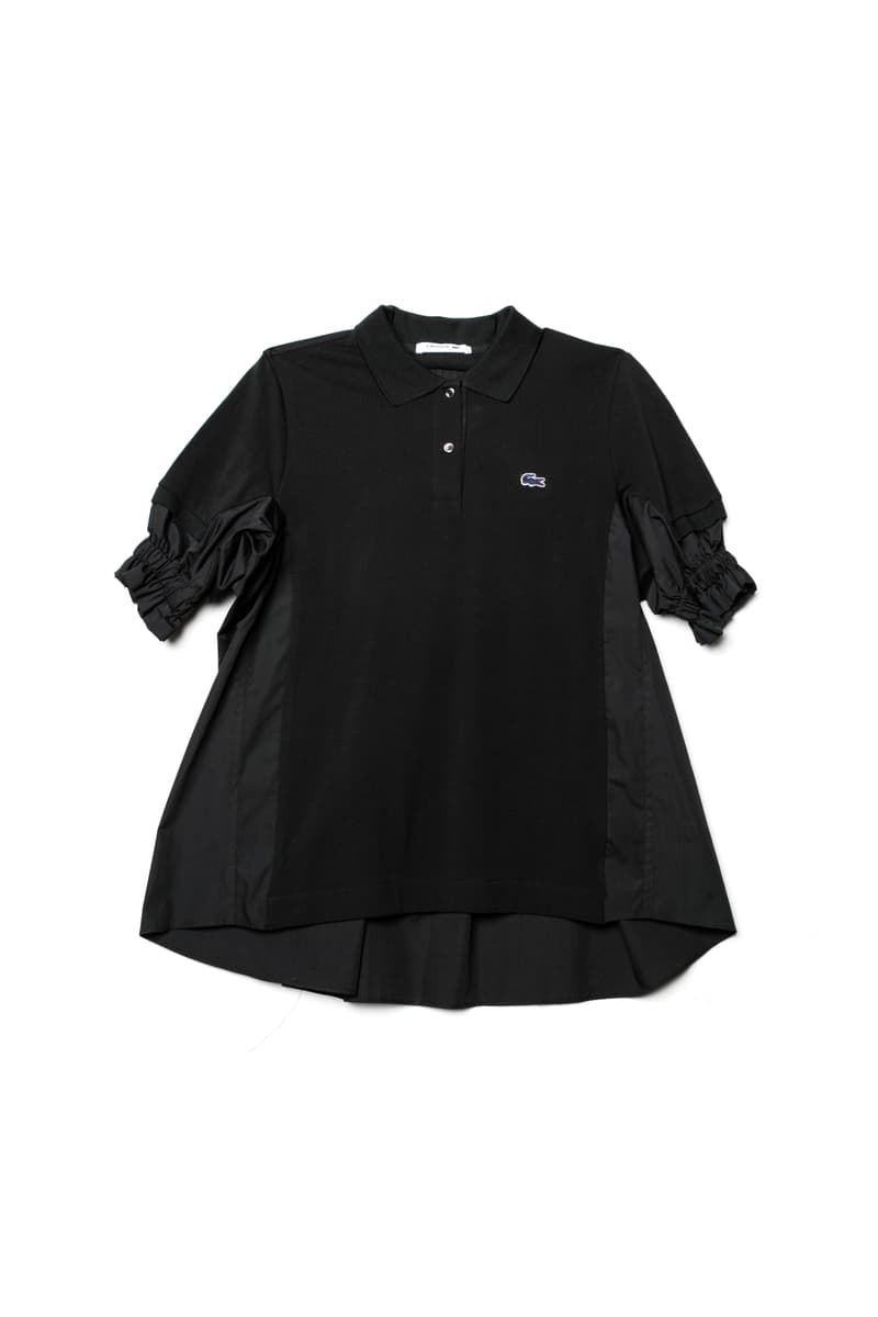 LACOSTE x sacai が初のコラボでクラシックなポロシャツをアップデート ラコステ サカイ