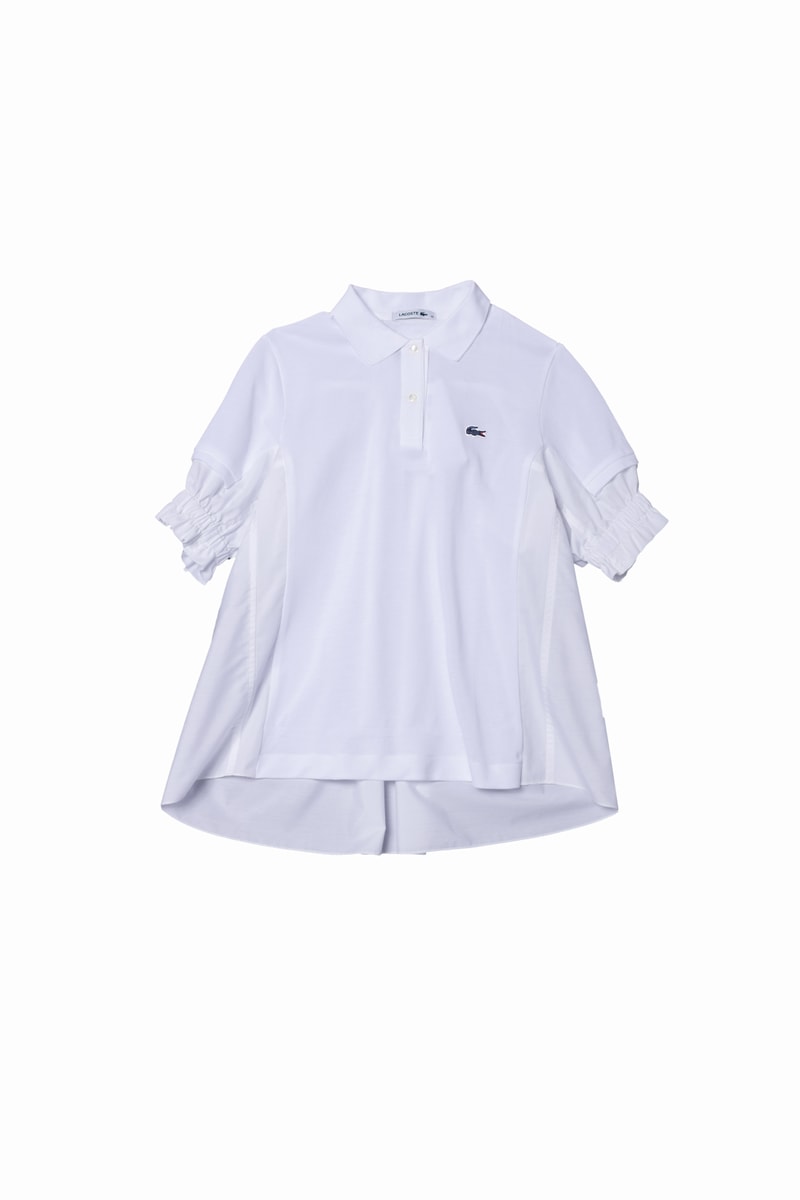 LACOSTE x sacai が初のコラボでクラシックなポロシャツをアップデート ラコステ サカイ