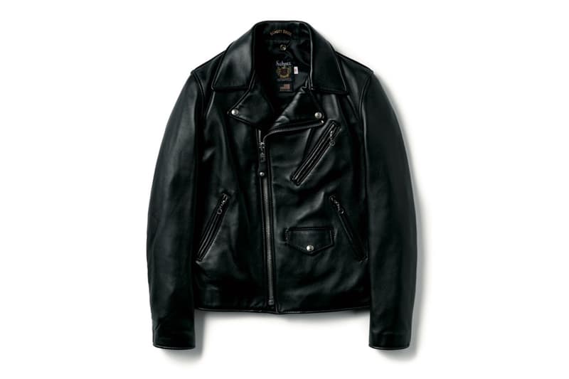 旗艦店をオープンする Schott の2017年秋冬ラムスキンライダースジャケット