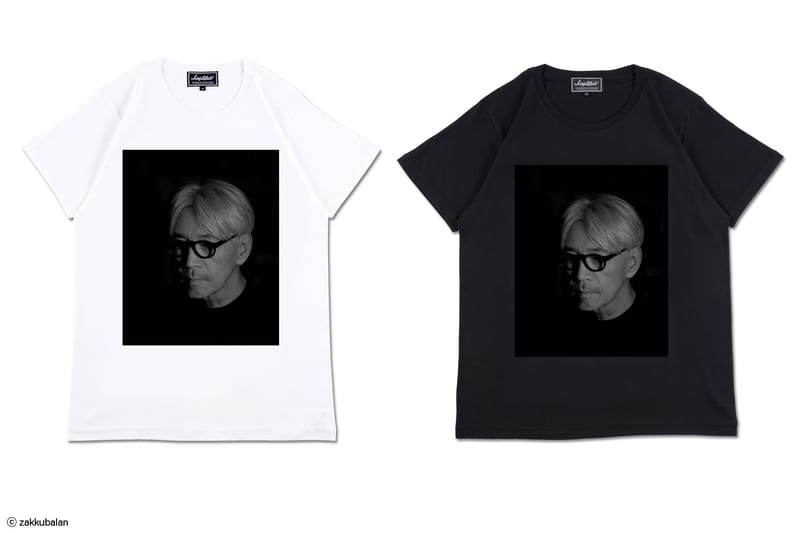 Amplifier より日本人音楽家 坂本龍一をフィーチャーしたフォトTシャツ3型が登場