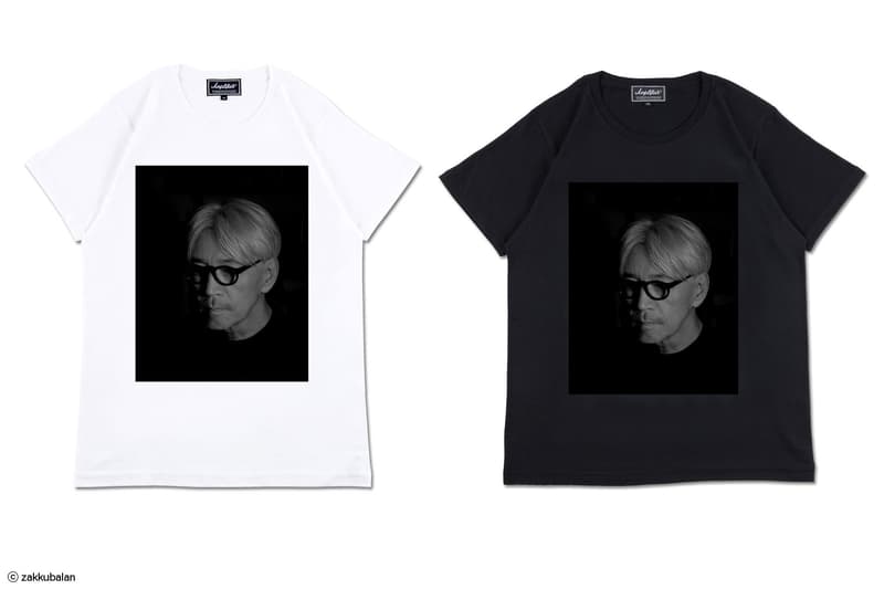 アンプリファイアより日本人音楽家 坂本龍一をフィーチャーしたフォトtシャツ3型が登場 Hypebeast Jp